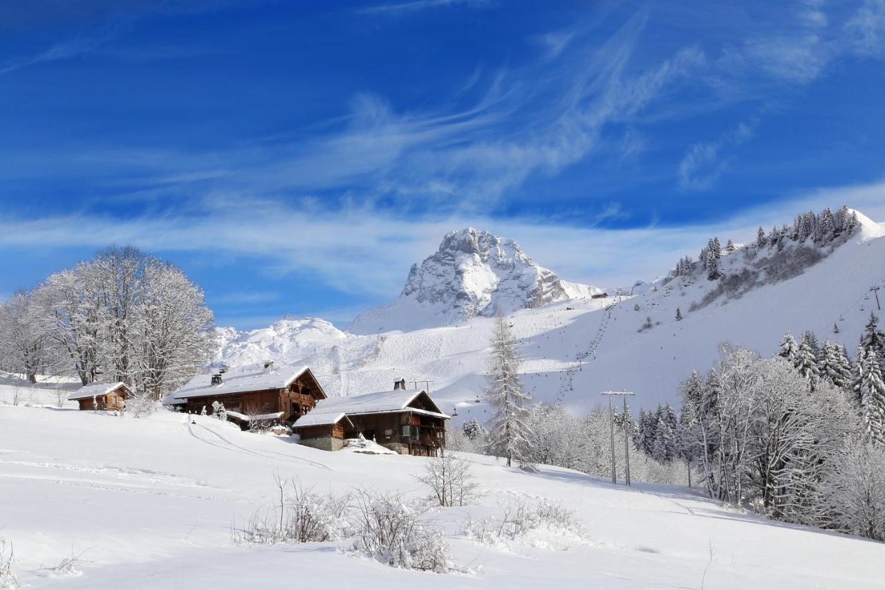 Hotel Les Aravis Saint-Jean-de-Sixt Eksteriør billede